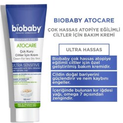 Biobaby Atocare Çok Kuru Ciltler İçin Krem 100 ml - 2