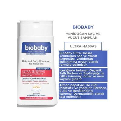 BioBaby Yenidoğan Saç ve Vücut Şampuanı 200 ml - 3