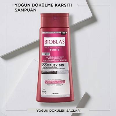 Bioblas Forte 360 ml Saç Dökülmelerine Karşı Şampuan - 3