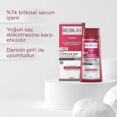 Bioblas Forte 360 ml Saç Dökülmelerine Karşı Şampuan - 4