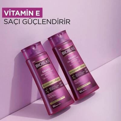 Bioblas Keratin ve Kolajen 360 ml Saç Dökülmesine Karşı Şampuan - 4