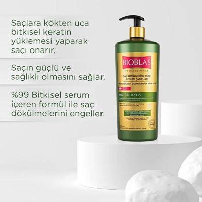 Bioblas Phytokeratin 1000 ml Saç Dökülmesine Karşı Şampuan - 3