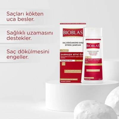 Bioblas Phytosterol 360 ml Saç Dökülmesine Karşı Şampuan - 4