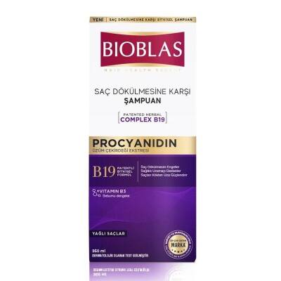 Bioblas Procyanidin 360 ml Saç Dökülmesine Karşı Şampuan - 1