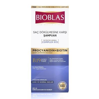Bioblas Procyanidin + Biotin 360 ml Saç Dökülmesine Karşı Şampuan - 1