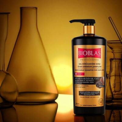 Bioblas Siyah Sarımsaklı 1000 ml Saç Dökülmesine Karşı Şampuan - 3