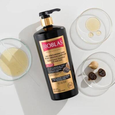 Bioblas Siyah Sarımsaklı 1000 ml Saç Dökülmesine Karşı Şampuan - 5