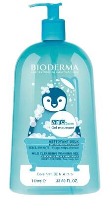 Bioderma Abcderm Foaming Cleanser 1 Litre - 1