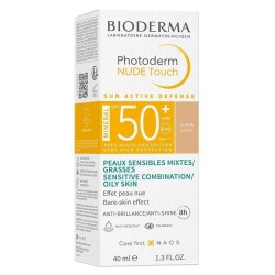 Bioderma Photoderm Nude Touch SPF50 40ml Light - 2