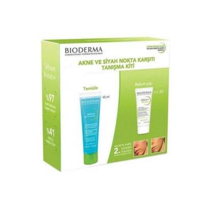 Bioderma Sebium Düzensiz Ciltler ve Siyah Nokta Karşıtı Tanışma Kiti - 1