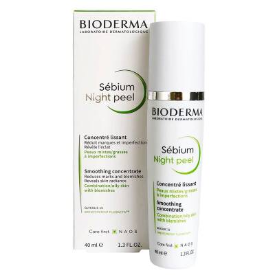 Bioderma Sebium Night Peel 40 ml Cilt Düzenleyici Gece Serumu - 1