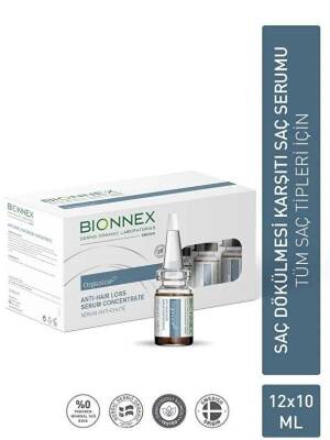 Bionnex Organica Saç Dökülmesi Karşıtı Konsantre Serum 10 ml x 12 Adet - 1