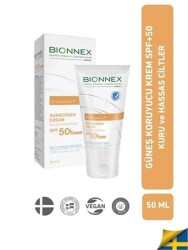 Bionnex Preventiva Kuru & Hassas Ciltler Için Yüz Güneş Kremi Spf 50 50 ml - Bionnex