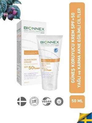 Bionnex Preventiva Yağlı Karma Akne Eğilimli Ciltler Için Yüz Güneş Kremi 50 ml Spf 50 - 1