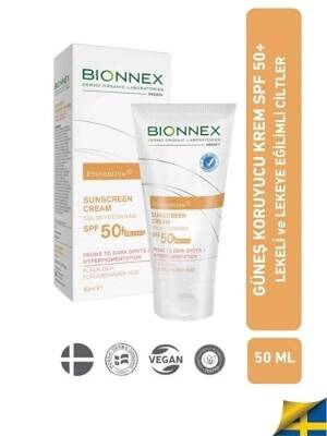 Bionnex Preventiva Yüz Güneş Kremi Lekeli ve Lekeye Eğilimli Ciltler Spf 50+ 50 ml - 1
