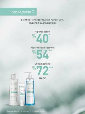 Bionnex Rensaderm Yağlı Ve Akneye Eğilimli Ciltler Için Temizleme Jeli 200 ml - 5
