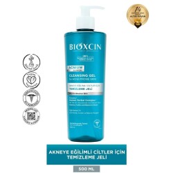 Bioxcin Acnium Sebum Dengeleyici Yüz Yıkama Jeli 500 ml - 3