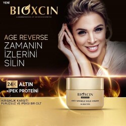 Bioxcin Age Reverse Kırışıklık Karşıtı Altın Krem 50 ml - 6