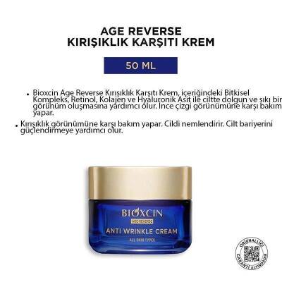 Bioxcin Age Reverse Kırışıklık Karşıtı Krem 50 ml - 4