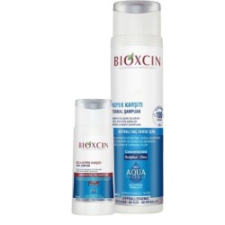 Bioxcin Aqua Kepek Karşıtı Termal Şampuan 300 Ml + Yoğun Kepek Karşıtı Termal Şampuan 200 Ml - 1