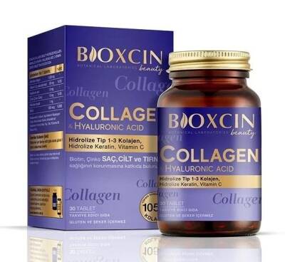 Bioxcin Beauty Collagen Hyaluronic Acid 30 Tablet - 1