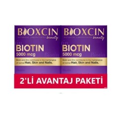 Bioxcin Biotin 5000 mcg 30 Tablet 2 Adet - Bioxcin
