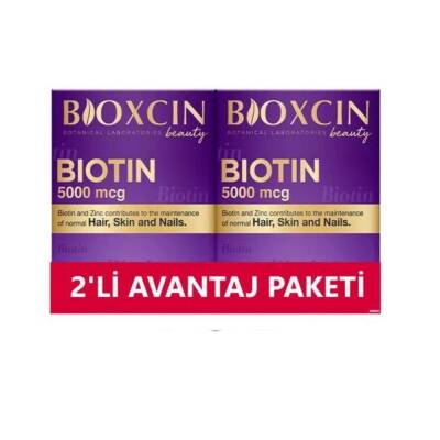 Bioxcin Biotin 5000 mcg 30 Tablet 2 Adet - 1