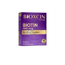 Bioxcin Biotin 5000 mcg 30 Tablet - Bioxcin