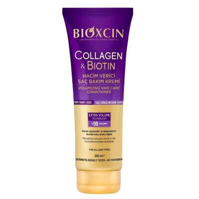 Bioxcin Collagen Biotin Hacim Verici Saç Bakım Kremi 250 ml - 1