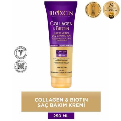 Bioxcin Collagen Biotin Hacim Verici Saç Bakım Kremi 250 ml - 2