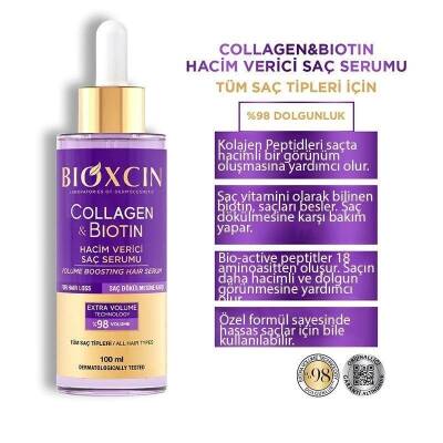 Bioxcin Collagen Biotin Saç Serumu 100ml - 4