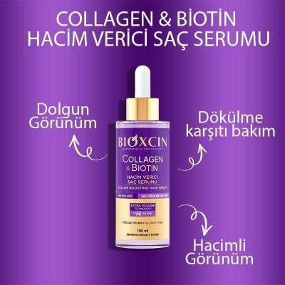 Bioxcin Collagen Biotin Saç Serumu 100ml - 5