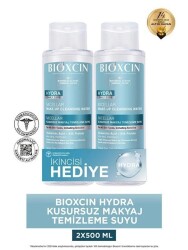 Bioxcin Hydra Micellar Makyaj Temizleme Suyu 500 ML İkinsici Hediye - Bioxcin