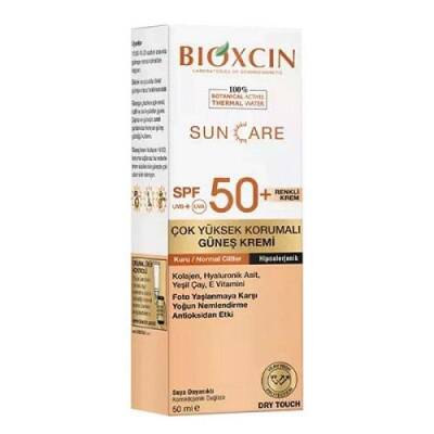 Bioxcin Sun Care Kuru Ciltler için Güneş Kremi SPF 50+ 50 ml - Renkli - 1