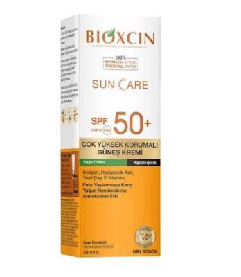 Bioxcin Sun Care Yağlı Ciltler İçin Güneş Kremi Spf50+ 50 ml - 1