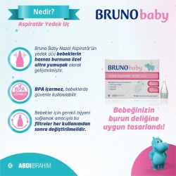 Bruno Baby Nazal Yedek Ucu - 3