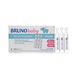 Bruno Baby Serum Fizyolojik Damla 5 ml x 20 Flakon - Bruno
