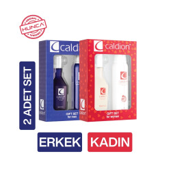 Caldion 50ml Edt 150 Ml Deo 2 Adet Unisex Set - Caldion