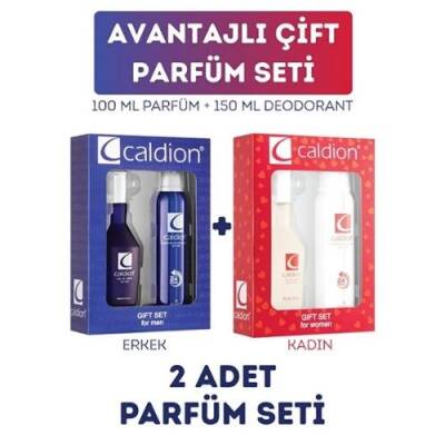 Caldion Classic 100 ml Edt 150 ml Deo 2 Adet Unisex Set - 1