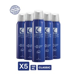 Caldion Classic Erkek Sprey Deodorant 150 ML x 5 Adet - Caldion