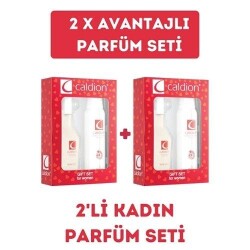 Caldion Classic Kadın Parfüm Seti 100 Ml Edt + 150 Ml Deodorant 2 Adet - 1