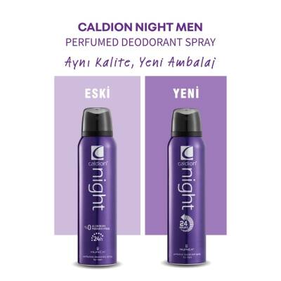 Caldion Night Men 150 ml Deo Spray - 2