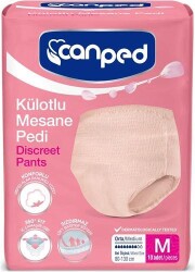 Canped Orta Boy (M) 10'lu Külotlu Mesane Pedi - Canped