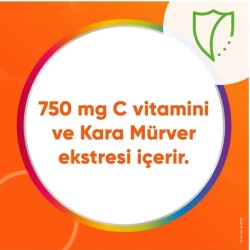 Centrum Immunity Kara Mürver Multivitamin ve Mineral 60 Kapsül - 3