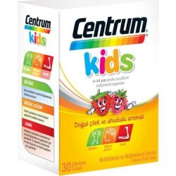 Centrum Kids 4-10 Yaş Çocuk Vitamini 30 Çiğneme Tableti - Centrum