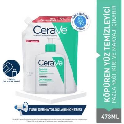 Cerave Köpüren Refill 473 ml Yüz Temizleme Jeli - 2