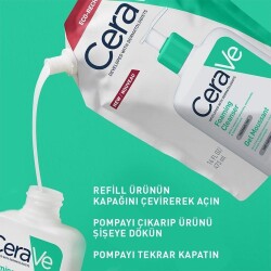 Cerave Köpüren Refill 473 ml Yüz Temizleme Jeli - 3