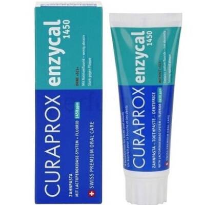 Curaprox Enzycal 1450 ppm 75 ml Yetişkin ve Çocuk Diş Macunu - 1