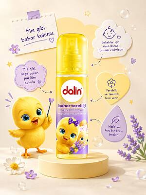 Dalin Bebek Kolonyası Bahar Tazeliği 150 ml - 3