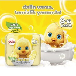 Dalin Bıcı Bıcı Bebek Sabunu 3x75 gr - 2